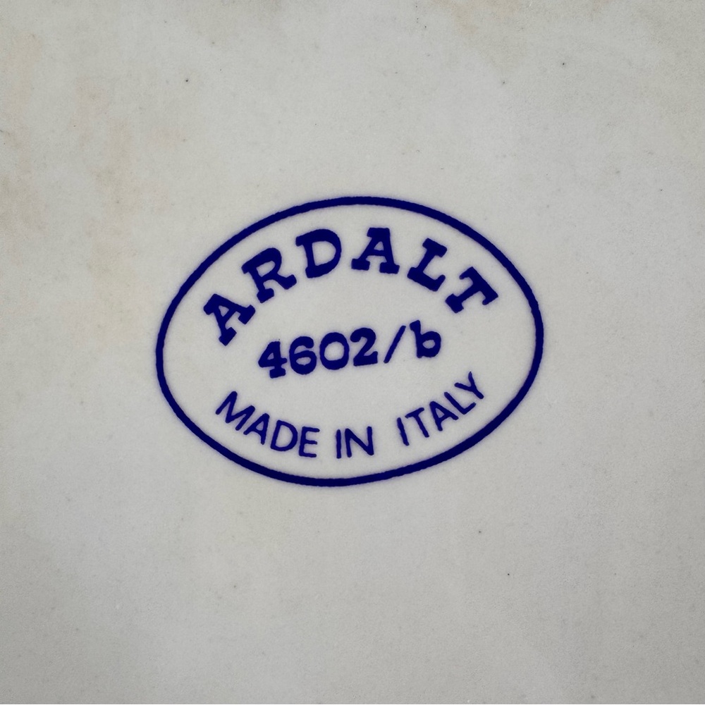Vintage Ardalt Japanese Inspired Decorative Wall Plate 4602/b Made In Italy 12” - Picture 4 of 4